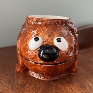 1978 Sigma Tastesetter Muppets Jim Henson Japan Mug Rowlf dog vintage